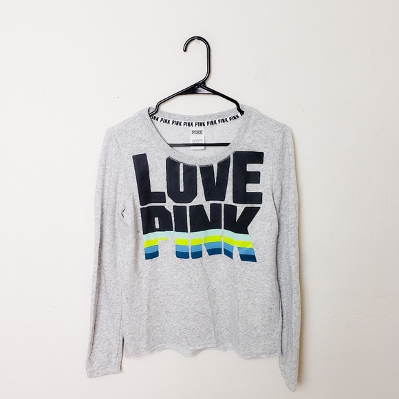 PINK Victoria's Secret Gray crewneck sweater - Picture 4 of 6